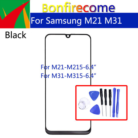 Écran tactile pour Samsung Galaxy M31 M21, lentille extérieure en verre, LCD ► Photo 1/2