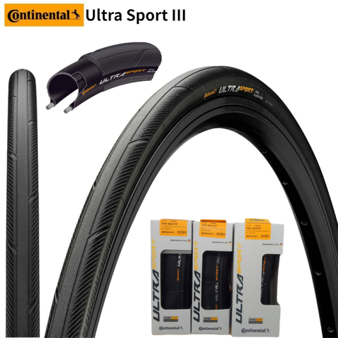 Pneu route Continental ULTRA SPORT III, course GrandSport et Extra 700 23c 25c28C, pneu de vélo de route, pneu pliant en gravier ► Photo 1/6