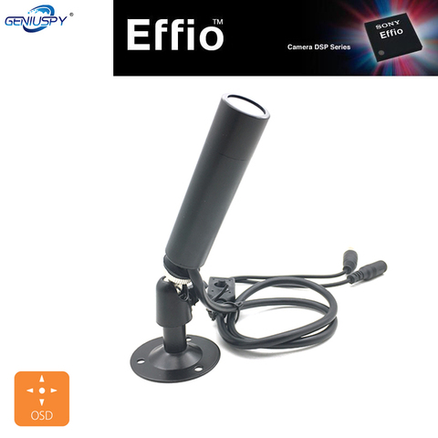 SONY – Mini caméra de surveillance extérieure étanche, objectif 25MM 960H effio-e 4140 + 810/811 700TVL CCD, couleur OSD menu, Bullet, sécurité CCTV ► Photo 1/6