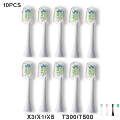 Têtes de brosse à dents électrique de rechange, 10 pièces, pour mi Soocas X3/X1/X5 pour Mijia/ SO CARE X3 ► Photo 1/4