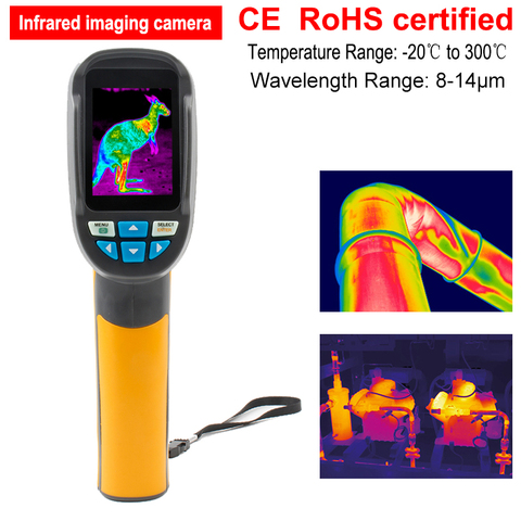 HT-02 offres spéciales caméra d'imagerie thermique Portable IR imageur thermique dispositif d'imagerie infrarouge ► Photo 1/5