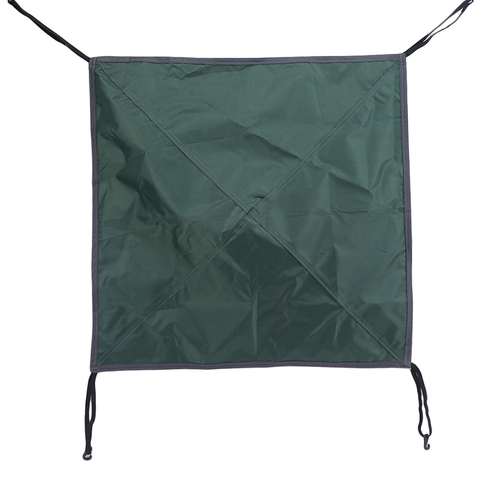 Imperméable à l'eau plage tente tête tissu couverture en plein air Camping survie auvent revêtement soleil abri ombre imperméable ultraléger bâche ► Photo 1/6