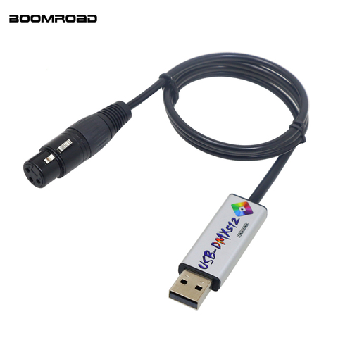 Interface freestyle USB, convertisseur DMX DMX512, USB vers DMX, Console de contrôle de lumière professionnelle, éclairage de scène, Disco ► Photo 1/6