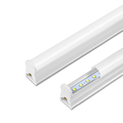 Tube Fluorescent LED T5, 60/30CM, 220/230V, 10/6W, pour éclairage d'intérieur dans la cuisine, 2835 SMD ► Photo 1/6