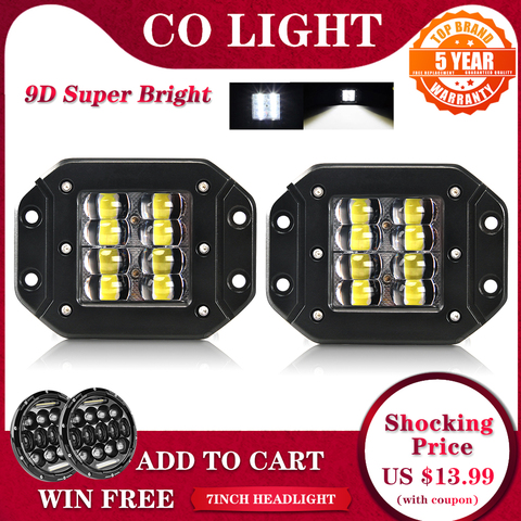 CO LIGHT – barre de lumière LED 9D 80W, 5 