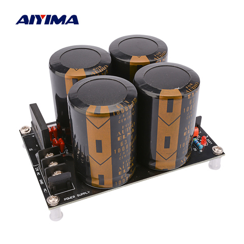 AIYIMA – panneau amplificateur de haut-parleur avec filtre redresseur 50a, 63V, 10000UF, double puissance, DIY, LM3886, TDA7293 ► Photo 1/6