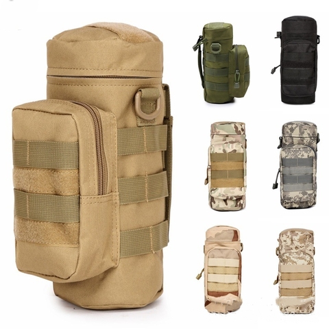 Poche Molle tactique sac de bouilloire militaire en Nylon Portable Sports de plein air armée chasse Camping pêche randonnée accessoire sac à outils ► Photo 1/6