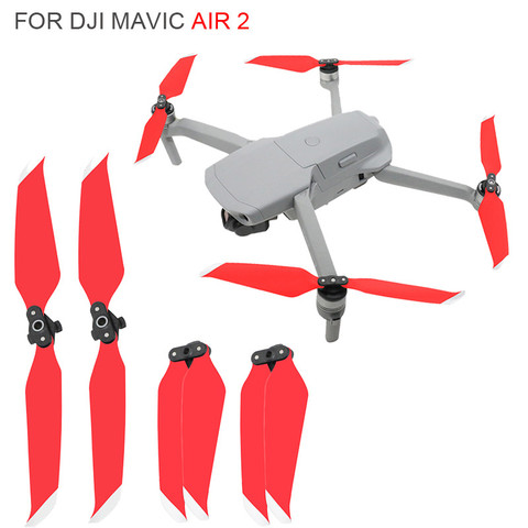 4 pièces accessoires à faible bruit 7238F pour Drone Mavic Air 2 hélice à dégagement rapide lames d'hélice pour DJI Mavic Air 2 accessoires de Drone ► Photo 1/6