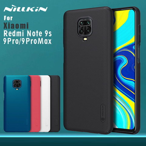 Nillkin – coque de protection arrière Super givrée pour Xiaomi, compatible modèles Redmi Note 9S, 9 Pro, 9 Pro Max ► Photo 1/6