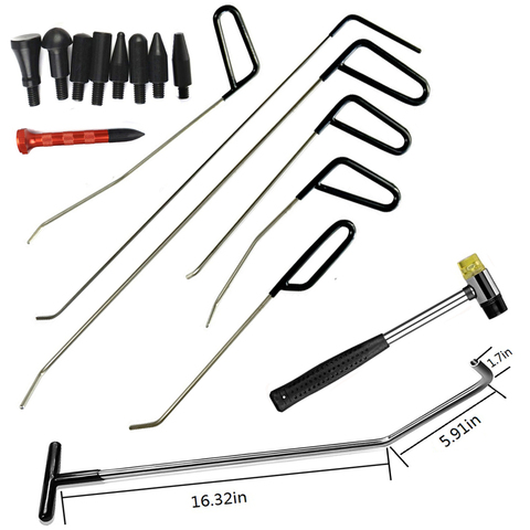 PDR – kit de tiges de débosselage sans peinture, outils d'extraction de débosselage, jeu d'outils à main ► Photo 1/6