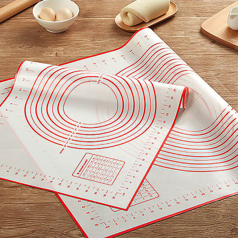 Tapis de cuisson en Silicone, machine à pâte à Pizza, pâtisserie, Gadgets de cuisine, outils de cuisine, ustensiles, ustensiles de cuisson, pétrissage, Lot d'accessoires ► Photo 1/6