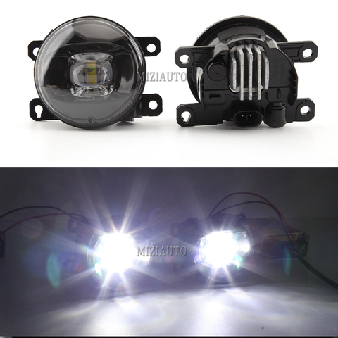 Feu antibrouillard blanc jaune 12V 8000lm 30w, 2 pièces, pour voiture citroën c-cross Jumpy Xsara Berlingo DS3 DS4 DS5 C1 C3 C4 C5 C6 ► Photo 1/6