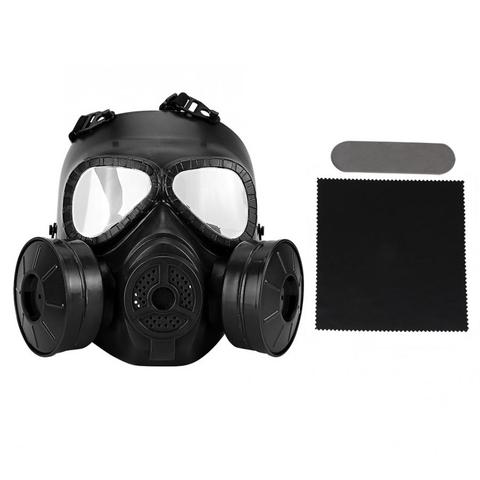 Masque à gaz intégral réalité militaire CS casque de protection champ  Commando masque a gaz respirateur mascara de gaz militar - Historique des  prix et avis