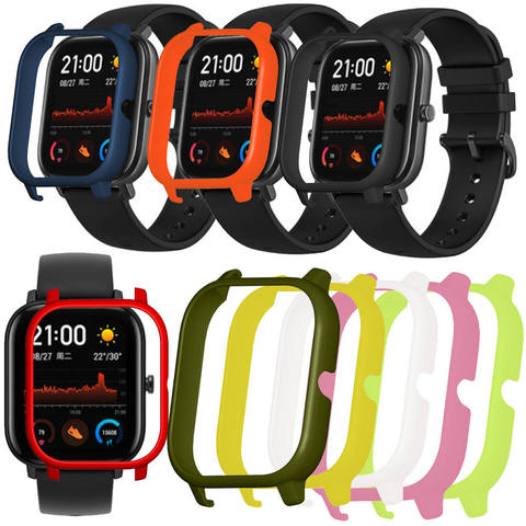 Housse de Protection PC pour Xiaomi Huami Amazfit GTS remplacement de montre intelligente étuis de Protection durs accessoires de bracelet pare-chocs ► Photo 1/6