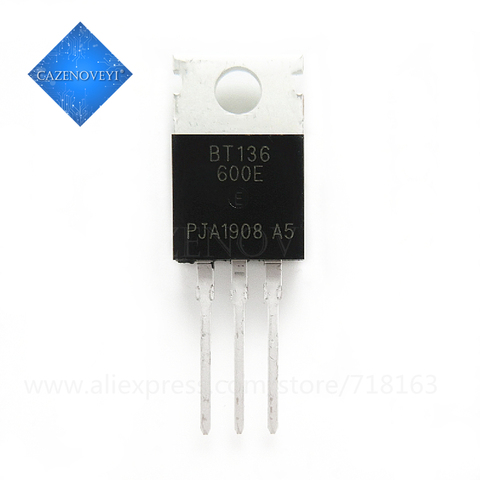 10 pcs / lot BT136-600E BT137-600E BT138-600E BT139-600E BT139-800E LM317T IRF3205 Transistor TO-220 BT136-600 BT137-600 En Stock ► Photo 1/6