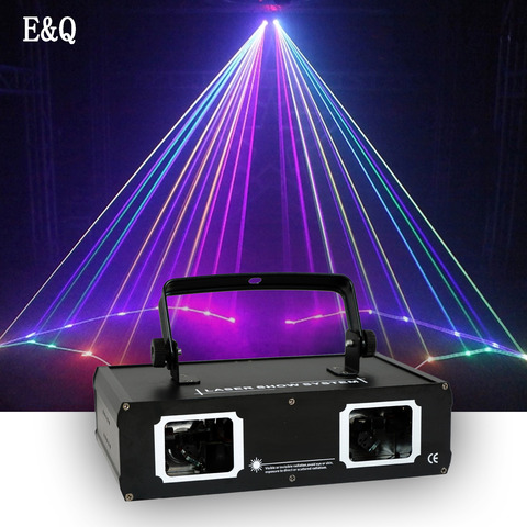 Disco RGBW faisceau laser lumière DMX 512 professionnel DJ fête spectacle club barre de fête avec bon effet éclairage de scène chaude ► Photo 1/6