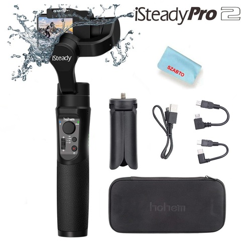 Stabilisateur de cardan portable étanche Hohem iSteady Pro 2 vlog pour Gopro 7/6/5/4/3 DJI Osmo Action YiCam SJCAM caméra d'action ► Photo 1/6