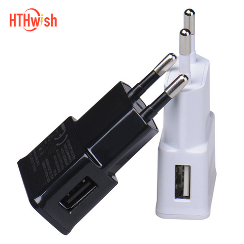 Chargeur USB mural 1 prise USB ue pour Xiaomi iphone téléphone portable chargeur adaptateur secteur Micro chargeur voyage pour ipad universel ► Photo 1/6