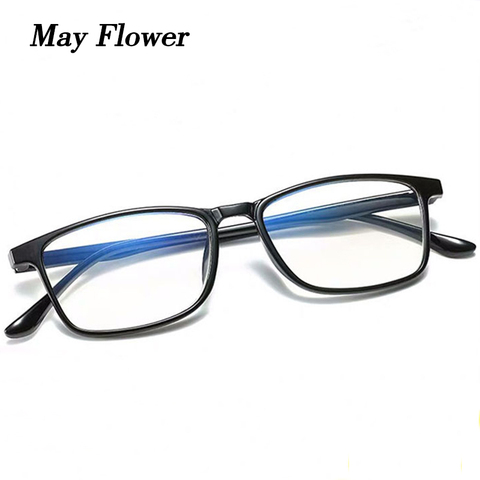 May Flower – lunettes de lecture classiques TR90, HD, Anti-bleu, ultralégères, pour hommes et femmes, presbytie + 1.25 + 1.75 + 2.25 + 2.75 ► Photo 1/6