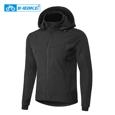 INBIKE-veste d'hiver de cyclisme pour hommes, manteau d'hiver chaud en molleton, vtt, vêtement de Sport ► Photo 1/6