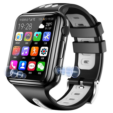 Smartphone pour enfants étudiant étanche 4g positionnement internet montre intelligente adulte wifi Android sport wifi smartwatch vidéo magnétoscope ► Photo 1/6