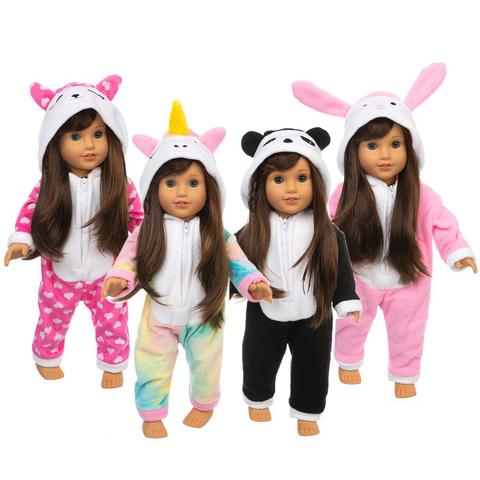 Jupe en peluche pour fille américaine, vêtements pour poupée de 18 pouces, cadeau de noël (vêtements uniquement), nouvelle collection 2022 ► Photo 1/6