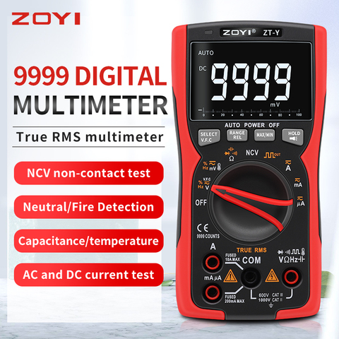 ZOYI ZT-Y multimètre numérique professionnel haute précision gamme automatique NCV Multimetro VFC Micro testeur de tension de courant testeur LCR ► Photo 1/6