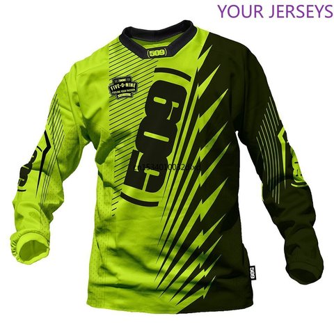 2022 hommes marque Moto GP VTT vélo Motocross maillot tout-terrain course équitation DH vtt T-Shirt vêtements XS-5XL 509 FXR DH ► Photo 1/4