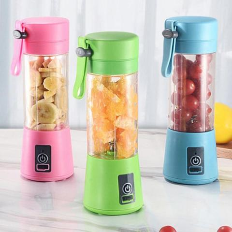 Presse-agrumes électrique Portable 380ml, Rechargeable à l'eau, mixeur, pour jus de fruits, Smoothie ► Photo 1/1