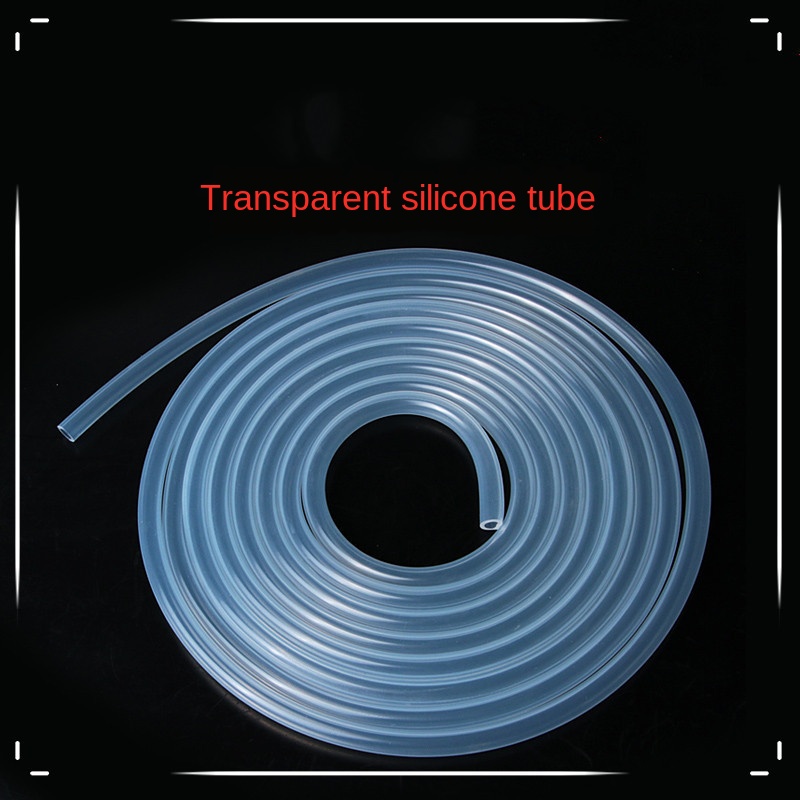 Tube en Silicone sans goût transparent de qualité alimentaire, 8x10mm, 8x11 8x12 9x12 10x12 10x13 10x14 14x18 15x20mm, 5M/1lot tuyau flexible 5M/1lot ► Photo 1/5