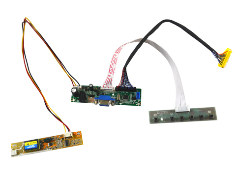 VGA vers LVDS convertisseur LCD contrôleur carte Kit pour LTN154P0 LTN154P1 LTN154P2 LTN154P3 LTN154P4 1680x1050 CCFL carte vidéo ► Photo 1/3