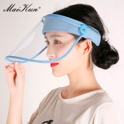 Maikun – masque de Protection contre les gouttelettes de salive, équipement epi, chapeau coupe-vent, Protection complète du visage, sécurité en plein air ► Photo 1/6