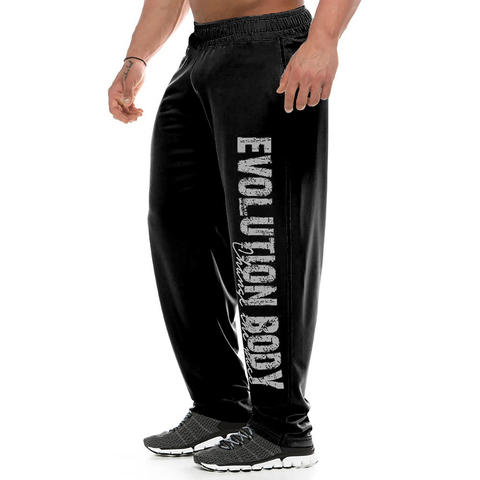 Pantalon de Jogging et de Sport à séchage rapide pour homme, nouveau, ample, de course, de survêtement, d'entraînement, de Fitness, vêtements de Sport ► Photo 1/6