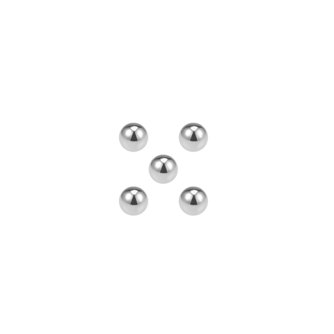 Uxcell 1-25 pièces 1mm 1.5mm 2.5mm 3mm 4mm 10mm billes de roulement carbure de tungstène G25 billes de précision billes en acier chromé assorties ► Photo 1/1