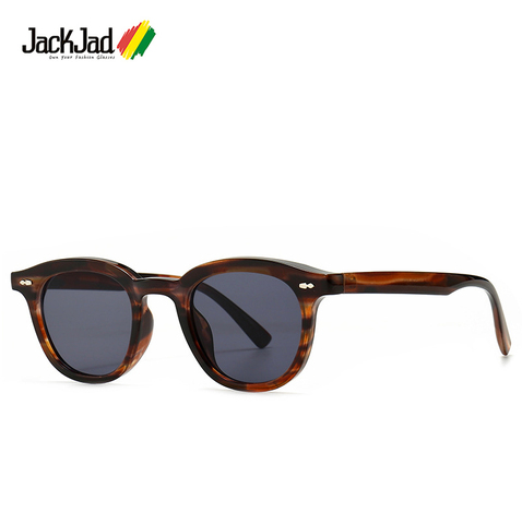 JackJad 2022 mode Cool Vintage Style rond jour lunettes De soleil teinte océan ins populaire marque conception lunettes De soleil Oculos De Sol 86374 ► Photo 1/6
