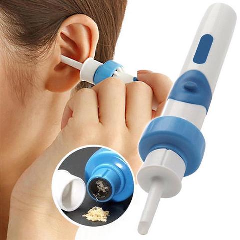 Nettoyeur en spirale souple pour oreilles, outil d'élimination de la cire, cure-oreille, Kit de soins, avec 16 interchangeables ► Photo 1/5