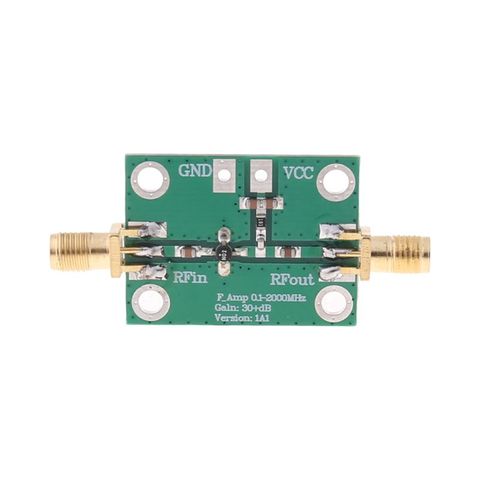 Amplificateur à faible bruit RF 0.1-2000MHz 2GHz, Module LNA à large bande Gain 30db ► Photo 1/6