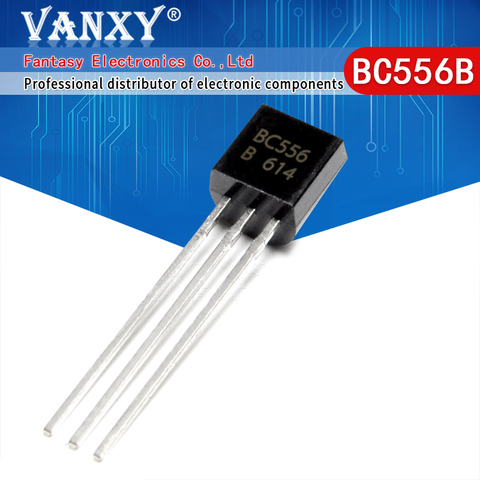Circuit intégré de transistors à usage général, 100 pièces, BC556B TO92 BC556 TO-92 NPN, nouveau et original ► Photo 1/4