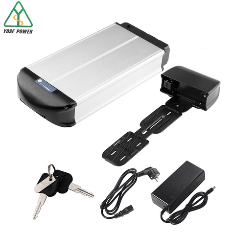 Batterie pour porte-bagages arrière de vélo électrique, 36V, 12,5ah, pour moteur de vélo électrique, compatible avec le modèle promete Alurex Mifa 18650, Lithium, Akku, 36V ► Photo 1/6