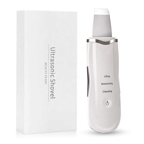 Épurateur ultrasonique Rechargeable de peau de visage nettoyant Facial épluchant des outils exfoliants de décapant de pores de retrait de points noirs de Vibration ► Photo 1/6