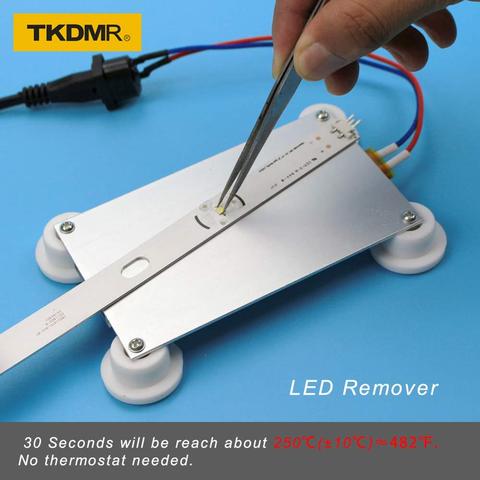 TKDMR 300W aluminium LED dissolvant PTC plaque chauffante à souder puce enlever soudure BGA soudure boule Station ► Photo 1/6