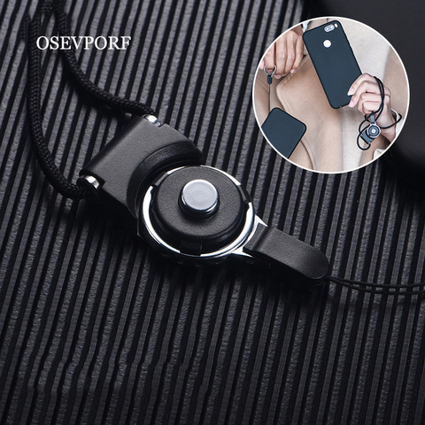 Sangle de téléphone portable pour iPhone 11 Pro XS MAX X 8 7 cou lanière collier multi-fonction lanière suspendue sangle téléphone corde suspendue ► Photo 1/6