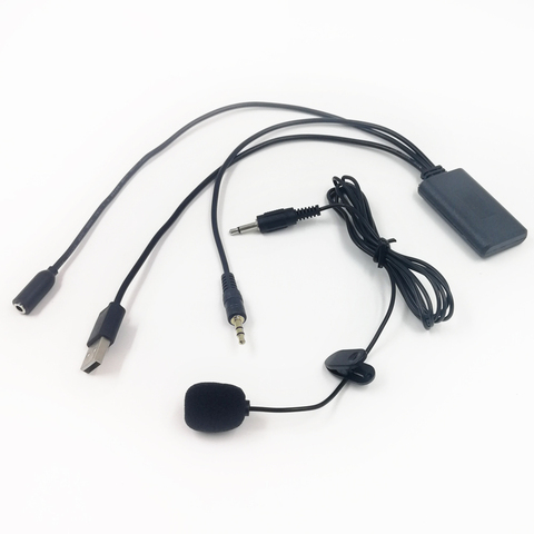 Biurlink-Microphone stéréo Bluetooth 150Cm, mains libres, USB, adaptateur musical sans fil pour Volkswagen Passat Golf ► Photo 1/4