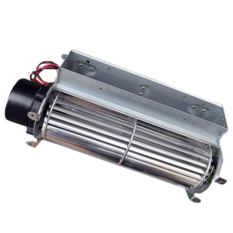 Ventilateur à flux croisé cc sans brosse DC24V 0.6A 2450 tr/min 2.9 m3/min roulement à billes volume d'air élevé LRD60180A ventilateur à flux croisé de type tambour ► Photo 1/1