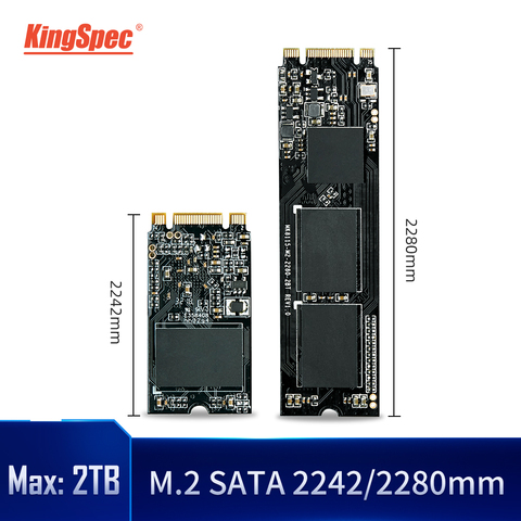 KingSpec – disque dur interne SSD, M.2, NGFF, SATA, avec capacité de 120 go, 240 go, 500 go, 1 to, 2 to, pour ordinateur portable Jumper 3pro, 2242 2280 ► Photo 1/6