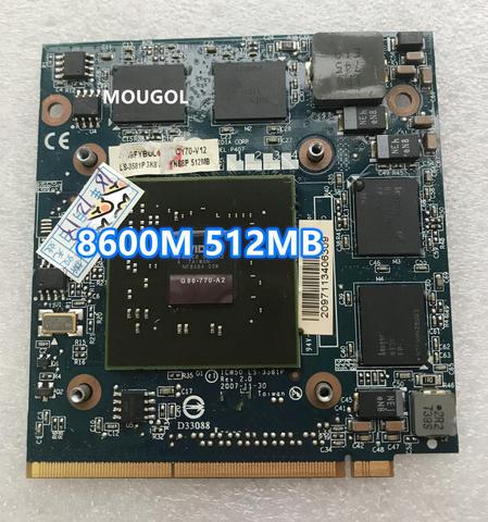 VG.8PS06.001 8600 8600M GS G86-770-A2 MXM II DDR2 512 mo carte graphique VGA pour Acer Aspire 5920G 5520 5920 test 100% ► Photo 1/3