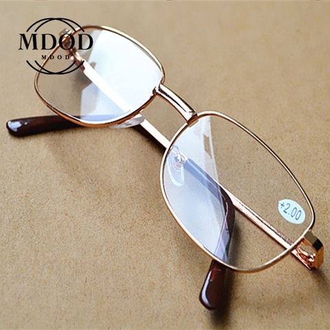 2022 lunettes de lecture semblant ultra-léger clair Vision lunettes loupe lunettes Portable cadeau pour Parents presbyte grossissement ► Photo 1/6