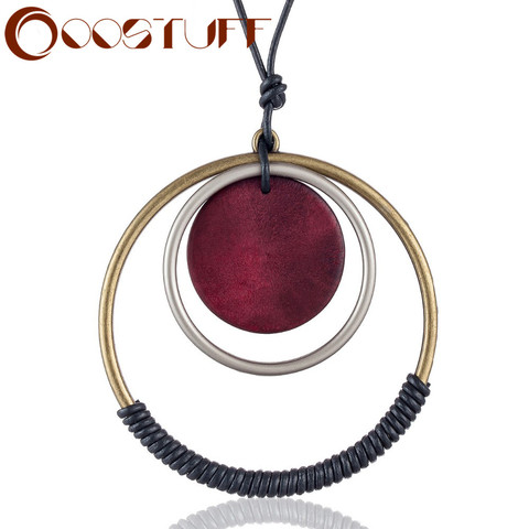 Mode femmes pendentif 2022 couches collier bijoux Bijouterie tour de cou longue femme grand Initial cou chaîne décoration pour cadeaux ► Photo 1/6