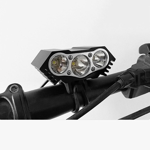 3xT6 LED vélo avant lumière vtt vélo phare Lumens étanche large gamme Super luminosité en plein air vélo lampe BC0532 ► Photo 1/6