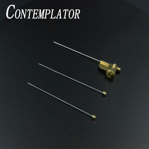 Convecteur – adaptateur de mouche, 3 tailles d'aiguilles, Tube de fixation, pour la pêche à la mouche, Widgets, 1 jeu d'aiguilles coniques, Tube en laiton, outils de fixation de mouche ► Photo 1/6